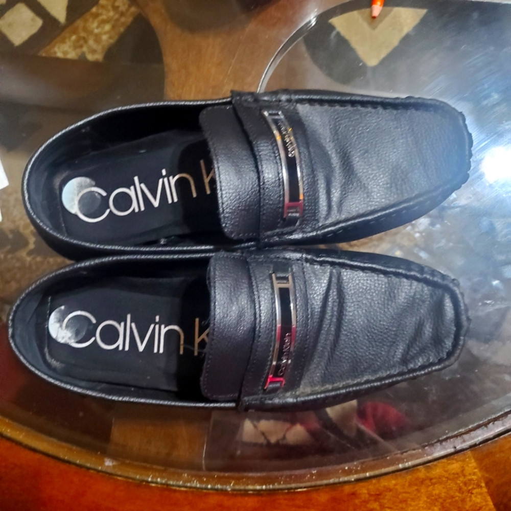 Calvin klein loafers size 8 1/2 used a few x's